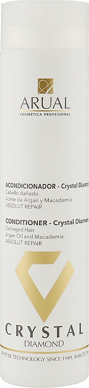 Восстанавливающий кондиционер для поврежденных волос - Arual Crystal Diamond Conditioner — фото N1