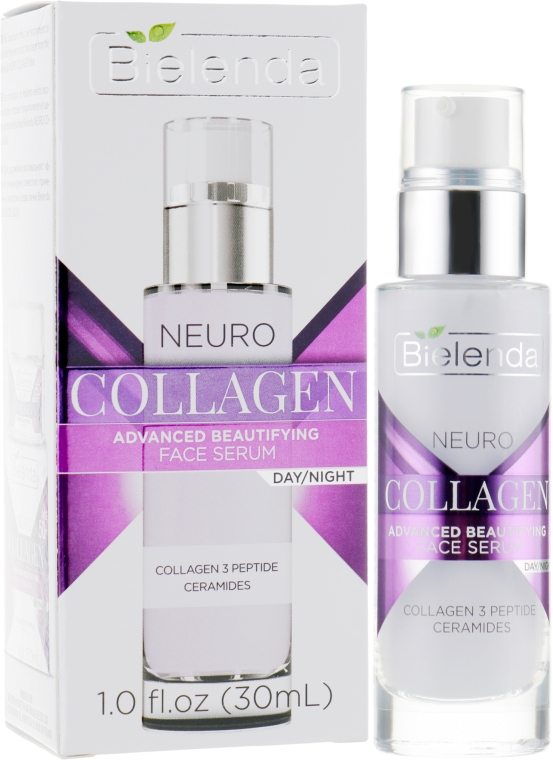 Омолоджувальна сироватка для обличчя - Bielenda Neuro Collagen — фото N2