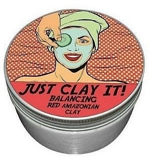 Балансувальна червона глина для обличчя - New Anna Cosmetics Just Clay It! Balancing Red Amazonian Clay — фото N1