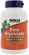 Капсули "Гліцинат цинку" - Now Foods Zinc Glycinate Softgels — фото N1