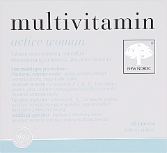 Мультивитамины для женщин - New Nordic Multivitamin Active Women — фото N1