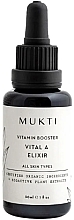 Витаминный бустер для лица "Vital A" - Mukti Organics Vitamin Booster Elixir — фото N1