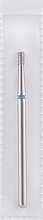 Фреза алмазная, цилиндр, 1,8 мм, L- 3,5, синяя - Head The Beauty Tools — фото N1
