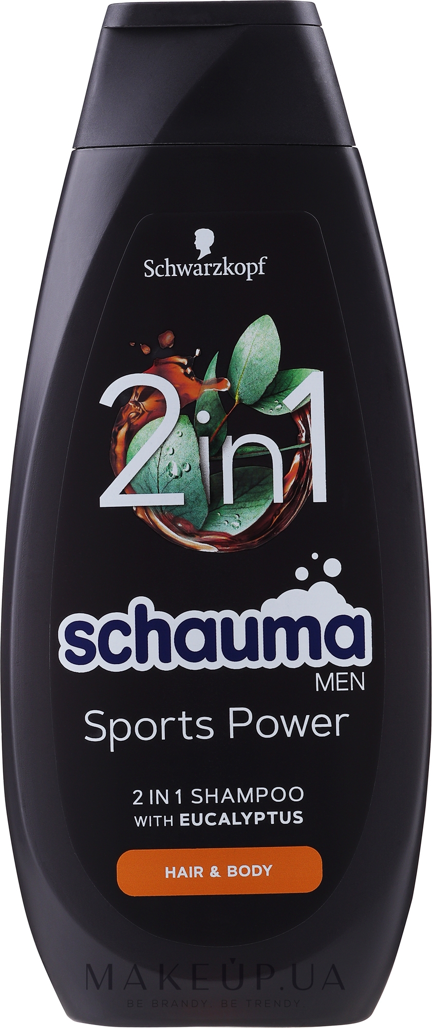 Шампунь для чоловіків - Schwarzkopf Schauma Shampoo — фото 400ml