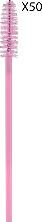 Щеточка для ресниц, нейлон, ярко-розовая - Lena Lashes — фото N1
