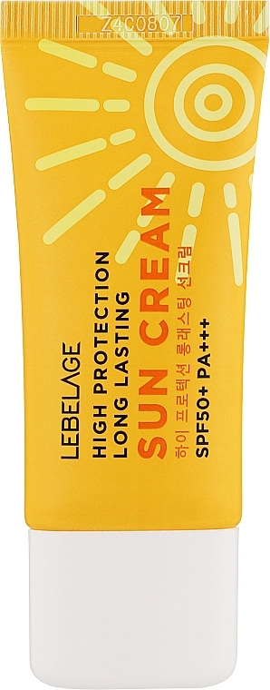 Сонцезахисний крем для обличчя - Lebelage High Protection Long Lasting Sun Cream — фото N1