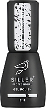 Духи, Парфюмерия, косметика Топ для гель-лака без липкого слоя с УФ фильтрами - Siller Professional Black Crumbs Top