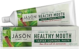 Зубна паста - Jason Natural Cosmetics Healthy Mouth Tartar Control Toothpaste — фото N1