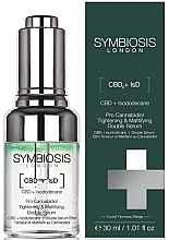Підтягувальна і матувальна подвійна сироватка - Symbiosis London Pro Cannabidiol Tightening & Mattifying Double Serum — фото N1