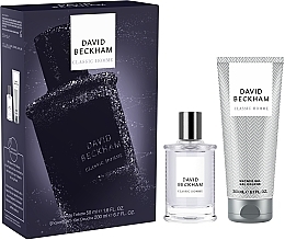 Духи, Парфюмерия, косметика David Beckham Classic Homme - Набор (edt/50ml + sh/gel/200ml)