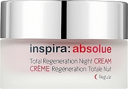 Восстанавливающий ночной крем для жирной кожи - Inspira:cosmetics Inspira:absolue Light Regeneration Night Cream Regular (пробник) — фото N1