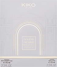 Духи, Парфюмерия, косметика Набор - Kiko Milano Holiday Premiere My Beauty Time Body Gift Set (sh/gel/70ml + b/lot/70ml)