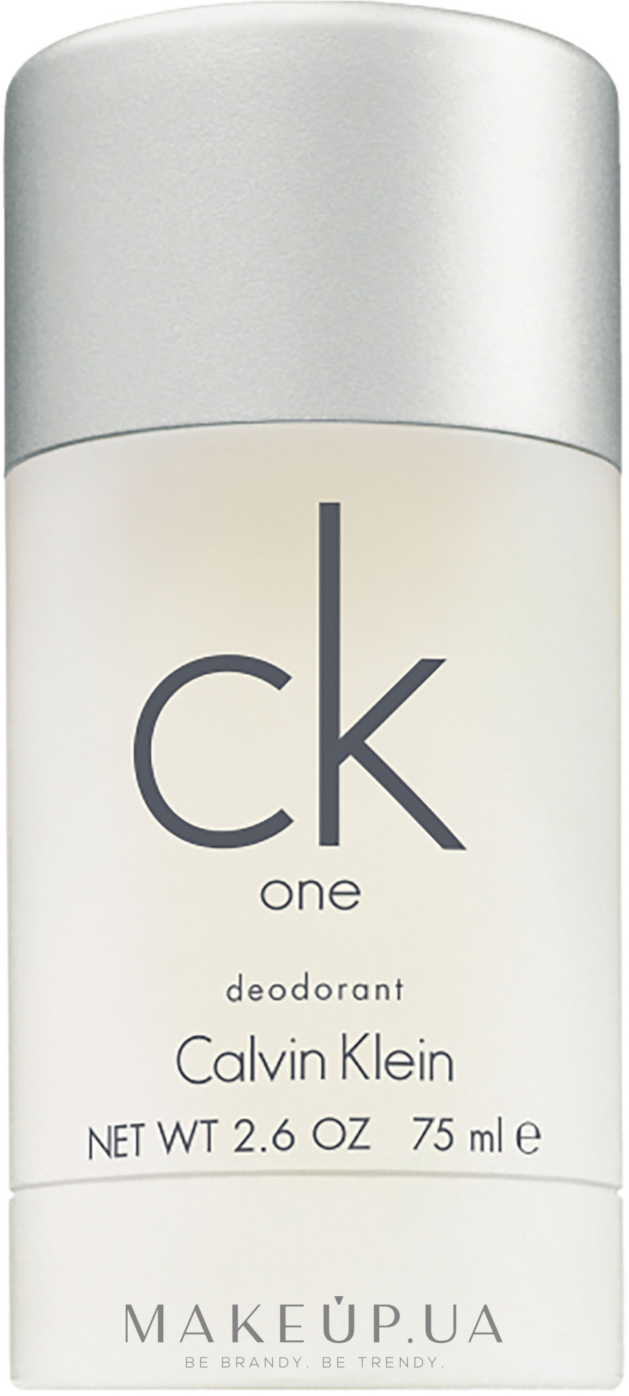 Calvin Klein CK One - Дезодорант-стик — фото 75ml