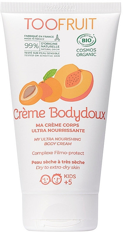 Крем для тела Персик и Абрикос - Toofruit Crème Bodydoux 
