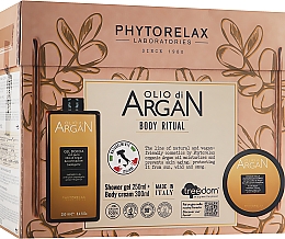 Духи, Парфюмерия, косметика Набор - Phytorelax Laboratories Olio Di Argan (sh/gel/250ml + b/cr/300ml)