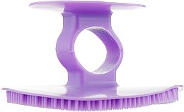 Массажер для умывания и очищения кожи лица, фиолетовый - Omkara — фото N2