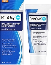 Балансувальний гель-крем для обличчя - PanOxyl PM Balancing Repair Moisturizer With Niacinamide — фото N2