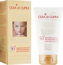 Парфумерія, косметика Сонцезахисний крем - Cera di Cupra Sunscreen Face Cream SPF 50