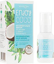 Парфумерія, косметика Сироватка для волосся з кокосовою водою - Marion Enjoy Coco Serum