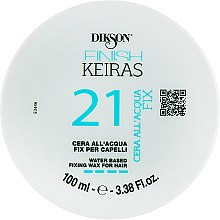 Духи, Парфюмерия, косметика Водный фиксирующий воск для волос - Dikson Finish Keiras 21 Water Based Fixing Wax For Hair