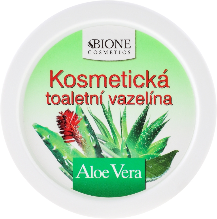 Косметический вазелин - Bione Cosmetics Aloe Vera Cosmetic Vaseline — фото N1