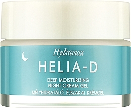 Ночной крем-гель для глубокого увлажнения кожи - Helia-D Hydramax Deep Moisturizing Cream Gel Night — фото N1
