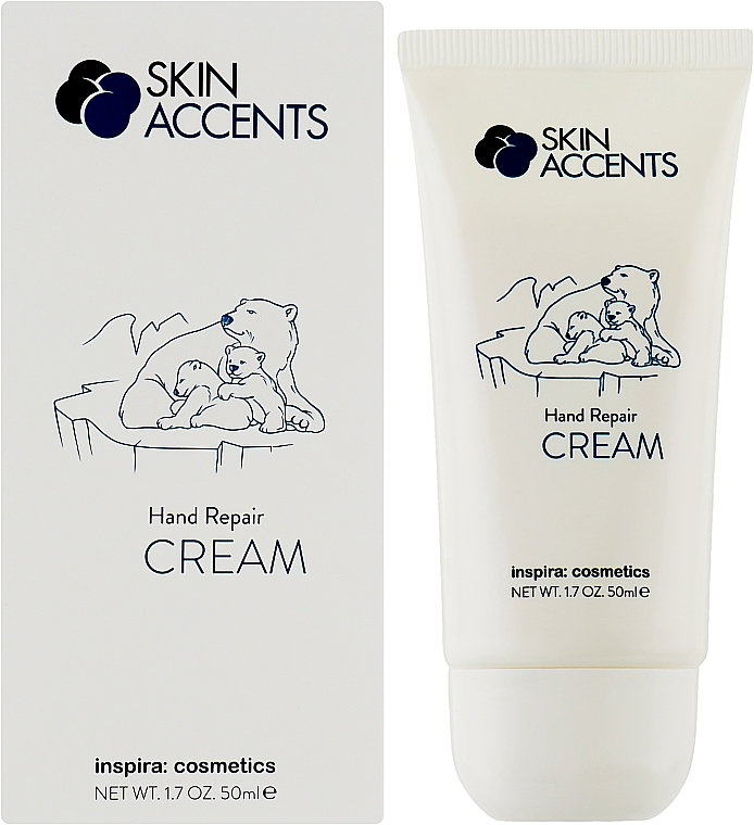 УЦІНКА Крем для рук відновлювальний - Inspira:cosmetics Skin Accents Hand Repair Cream * — фото N2