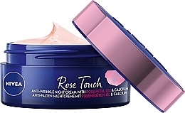 Ночной крем против морщин - NIVEA Rose Touch Anti-Wrinkle Night Cream — фото N3