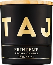 Духи, Парфюмерия, косметика Ароматическая свеча "Printemp" - Taj Max Aroma Candle