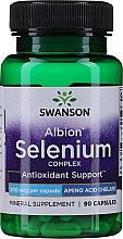 Харчова добавка "Селеніум комплекс", 200 мкг, 90 капсул - Swanson Selenium Complex — фото N1