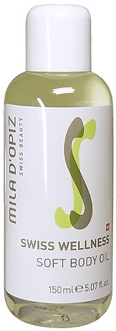 Масло для тела - Mila D’Opiz Swiss Wellness Soft Body Oil — фото N1