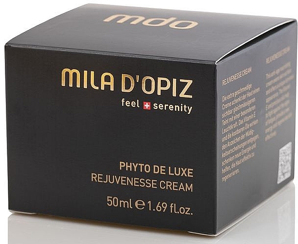 Омолаживающий крем для лица - Mila D'Opiz Phyto de Luxe Rejuvenesse Cream — фото N2