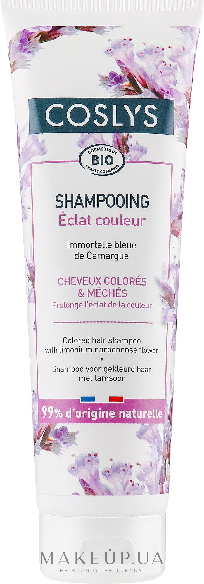 Шампунь для окрашенных волос с морской лавандой - Coslys Shampoo for Colored Hair with Sea Lavender — фото 250ml