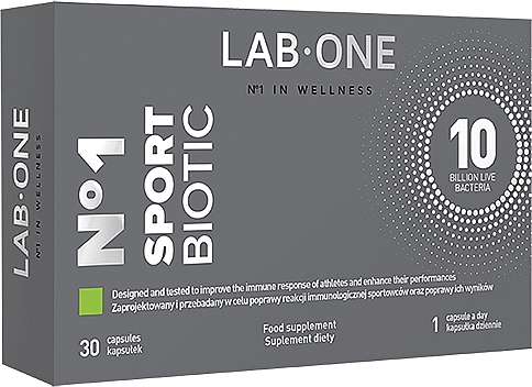 Харчова добавка - Lab One Nº1 Sport Biotic — фото N1
