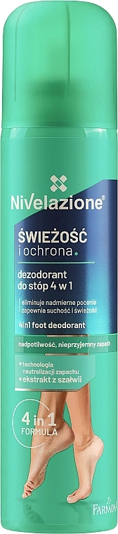 УЦЕНКА Дезодорант для ног 4в1 "Свежесть и комфорт" - Farmona * — фото N3