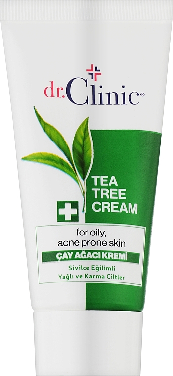 Крем для лица с маслом чайного дерева - Dr. Clinic Tea Tree Cream