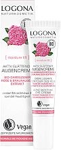 Парфумерія, косметика Крем для повік з органічною дамаською трояндою - Logona Moisture Lift Active Smoothing Eye Cream