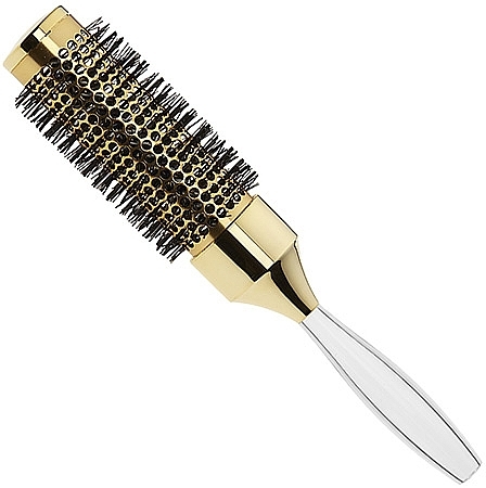 Термощетка для волос, золото - Janeke Thermic Brush Gold — фото N1