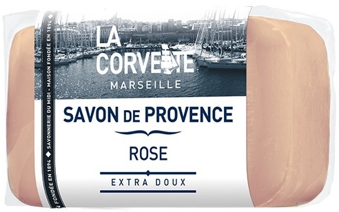 Прованське мило "Троянда" - La Corvette Provence soap Rose — фото N1