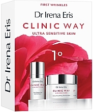 Духи, Парфюмерия, косметика Набор - Dr Irena Eris Clinic Way 1° (eye/cr/15ml + f/cr/50ml)