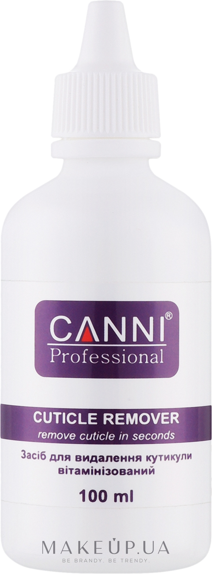 Ремувер для кутикулы витаминизированный - Canni Cuticle Remover — фото 100ml