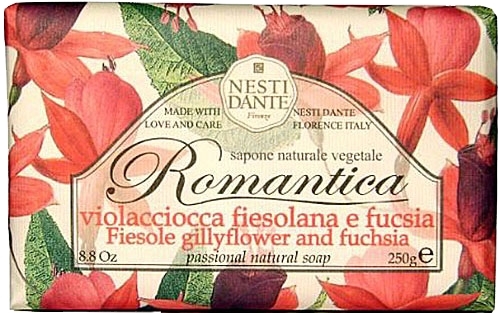 Мыло "Физалия и Фуксия" - Nesti Dante Romantica Soap 