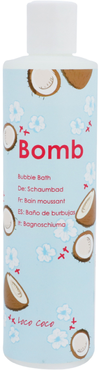 Піна для ванн "Кокос" - Bomb Cosmetics Loco Coco Bubble Bath — фото N1