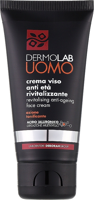 Антивозрастной крем для лица - Deborah Dermolab Uomo Revitalising Anti-Ageing Face Cream — фото N1