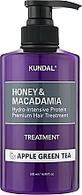 Духи, Парфюмерия, косметика Кондиционер для волос "Apple Green Tea" - Kundal Honey & Macadamia Treatment 