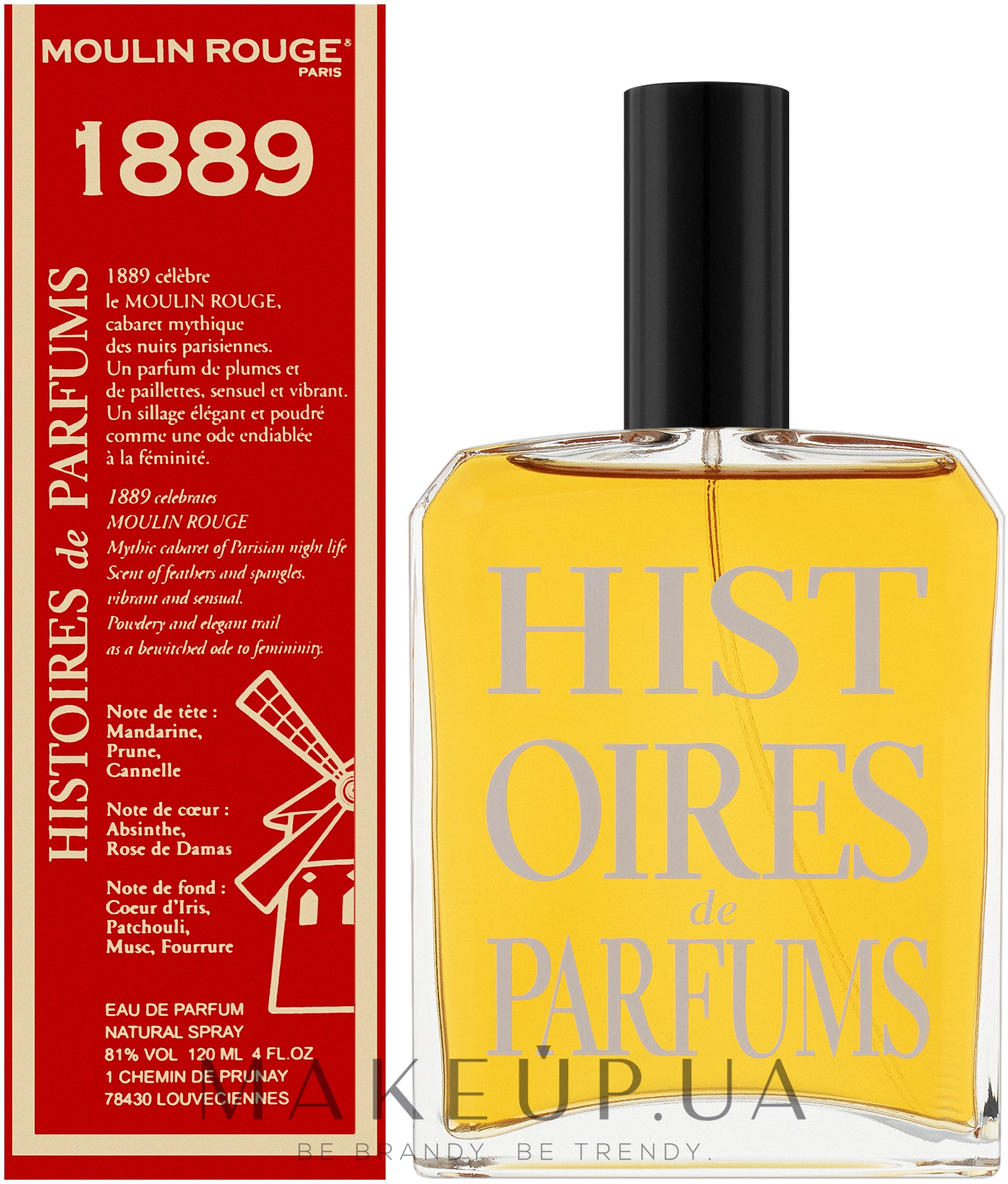 Histoires de Parfums 1889 Moulin Rouge - Парфюмированная вода — фото 120ml