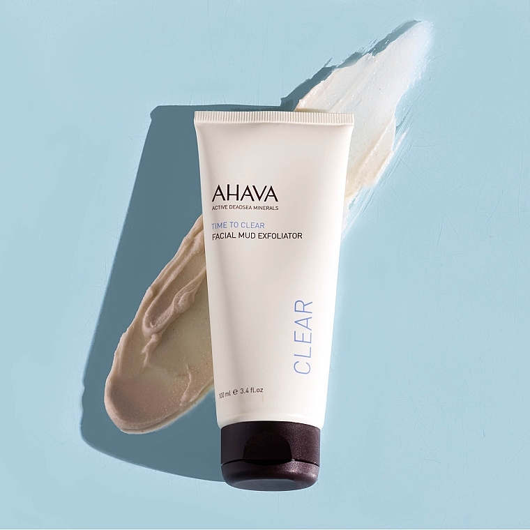 УЦЕНКА Грязевой пилинг для лица - Ahava Time To Clear Facial Mud Exfoliator * — фото N4