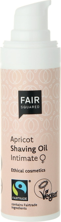 Олія для гоління - Fair Squared Apricot Shaving Oil — фото N1