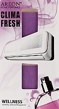 Парфумерія, косметика Ароматизатор для кондиціонера - Areon Home Perfume Clima Fresh Wellness