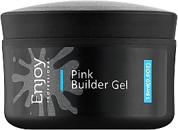 Парфумерія, косметика Конструювальний гель для нігтів, рожевий - Enjoy Professional Pink Builder Gel